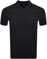 BOSS - Boss Paul Polo T Shirt Dark - Lyst
