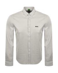 BOSS - Boss St Motion Long Sleeve Shirt - Lyst