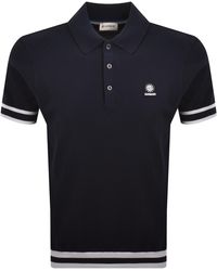 Sandbanks - Stripe Hem Polo T Shirt - Lyst