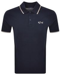 Paul & Shark - Paul And Shark Short Sleeved Polo T Shirt - Lyst