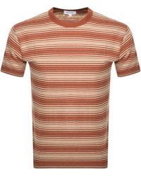 Norse Projects - Johannes Spaced Stripe T Shirt - Lyst