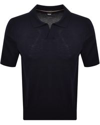BOSS BUSINESS - Boss Lantoni Knit Polo - Lyst