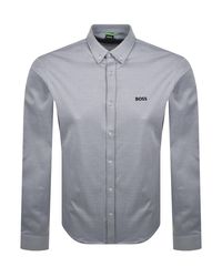 BOSS - Boss St Motion Long Sleeve Shirt - Lyst