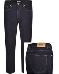 Farah - Farah Norwood Regular Fit Dark Wash Jeans - Lyst