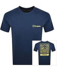 Berghaus - Matrix Logo T Shirt Dark - Lyst