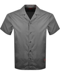 HUGO - Ellino Linen Shirt - Lyst