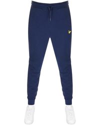 Lyle /& Scott Mens Side Stripe Skinny Sweatpant Sports Jogger