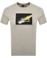 BOSS - Boss Te Dj T Shirt Open - Lyst