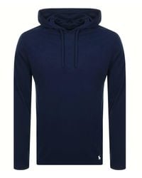 Ralph Lauren - Long Sleeved Hooded T Shirt - Lyst