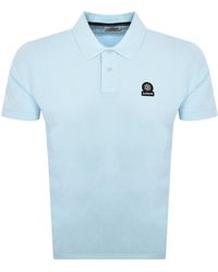 Sandbanks - Badge Logo Polo T Shirt - Lyst