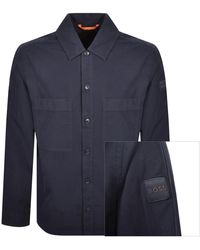 BOSS - Boss Locky 2 Overshirt Dark - Lyst