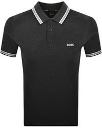 BOSS - Boss Paddy Polo T Shirt Dark - Lyst