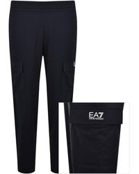 EA7 - Emporio Armani Cargo Joggers - Lyst