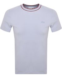 Lacoste - Crew Neck Pique T Shirt - Lyst
