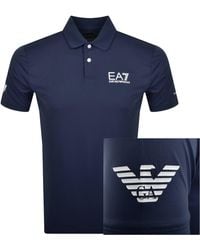 EA7 - Emporio Armani Sport Ventus 7 Polo - Lyst