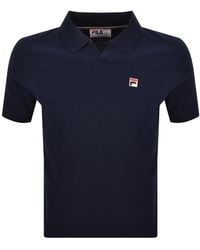 Fila - Fila Tristiano Textured Polo T Shirt - Lyst