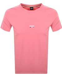 BOSS BUSINESS - Boss Slim Fit Beach T Shirt - Lyst
