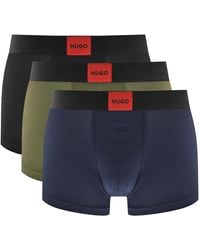 HUGO - 3 Pack Galaxy Trunks - Lyst
