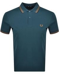 Fred Perry - Twin Tipped Polo T Shirt - Lyst