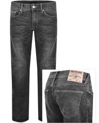 TRUE RELIGION - Ricky Sn Nf Straight Jeans - Lyst