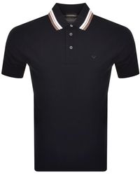 Armani - Emporio Short Sleeved Polo T Shirt - Lyst