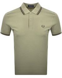 Fred Perry - Twin Tipped Polo T Shirt - Lyst
