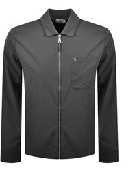 Farah - Farah Fintoni Long Sleeve Overshirt - Lyst