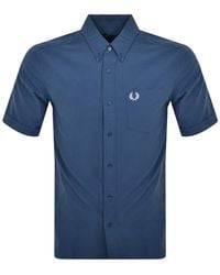 Fred Perry - Oxford Short Sleeve Shirt - Lyst