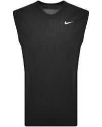 Nike - Training Dri Fit Logo Vest T Shirt - Lyst