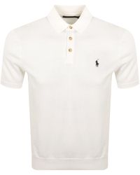 Ralph Lauren - Knit Polo T Shirt - Lyst