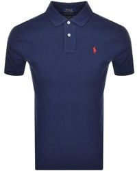 Ralph Lauren - Custom Slim Fit Polo T Shirt - Lyst