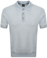 BOSS BUSINESS - Boss Lurazio Knit Polo Light - Lyst