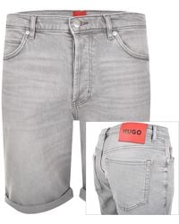 HUGO - 634 Denim Shorts Medium - Lyst