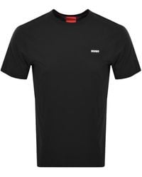 HUGO - Oversized T Shirt With Logo - Lyst