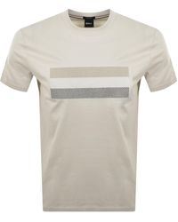 BOSS BUSINESS - Boss C Taut 10 Mercerised T Shirt - Lyst
