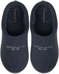 Tommy Hilfiger - Felt Slippers Desert Sky - Lyst