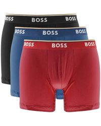 BOSS BUSINESS - Boss Underwear 3 Pack Boxer Shorts - Lyst