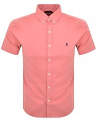 Ralph Lauren - Short Sleeved Sport Shirt - Lyst