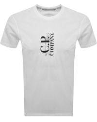 C.P. Company - Cp Company Logo T Shirt - Lyst