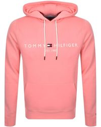 red tommy hilfiger hoodie