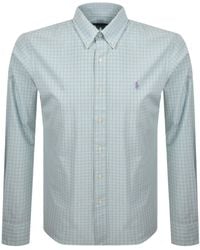Ralph Lauren - Check Long Sleeve Shirt - Lyst