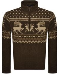 Ralph Lauren - Half Zip Sweatshirt - Lyst