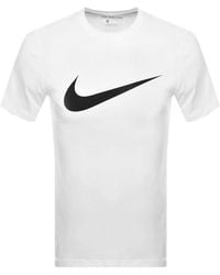Nike - Crew Neck Icon Swoosh T Shirt - Lyst