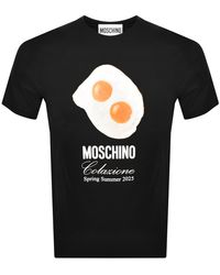 Moschino - Eggs Print T Shirt - Lyst