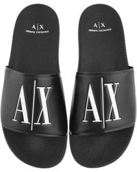 armani exchange sandals