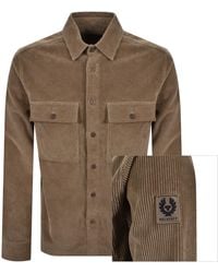 Belstaff - Ravine Corduroy Overshirt - Lyst