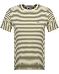 Pretty Green - Pretty Travis Stripe Crew Neck T Shirt - Lyst