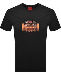 HUGO - Durectee T Shirt - Lyst
