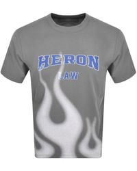 Heron Preston - Heron Law Flames T Shirt - Lyst
