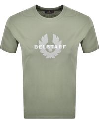 Belstaff - Surface T Shirt Lichen - Lyst